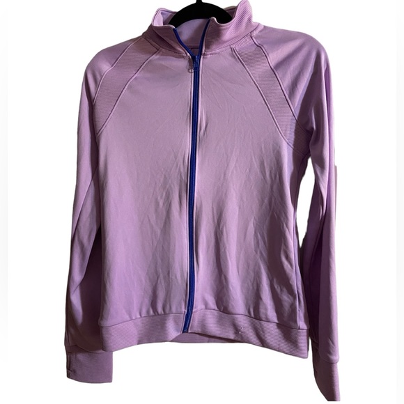 Champion Sweaters - Champion Purple Zip-Up Sweater
